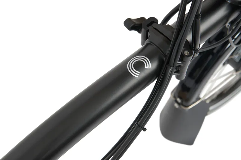 Brompton Electric C Line Explore Folding Bike 2023 in Black-7